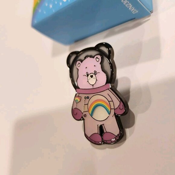 Loungefly Care Bears Astronaut Cheer Bear Outer Space Pin Blind Box NEW Opened - Picture 7 of 10